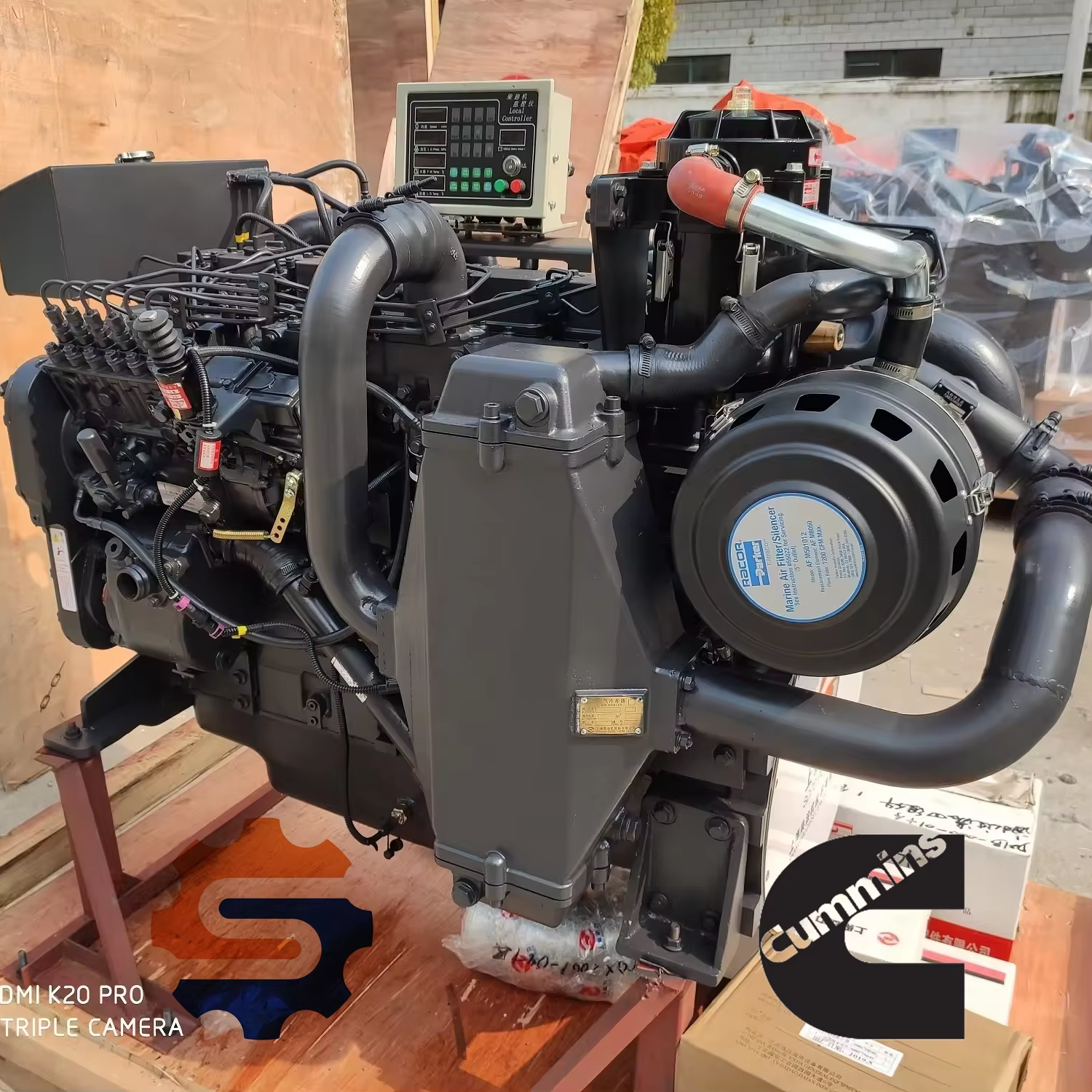 Original Manufacture DCEC Boat Engine 6CTA8.3-M188 188HP Marine Diesel Engine 6CTA8.3 With CCS Certificate